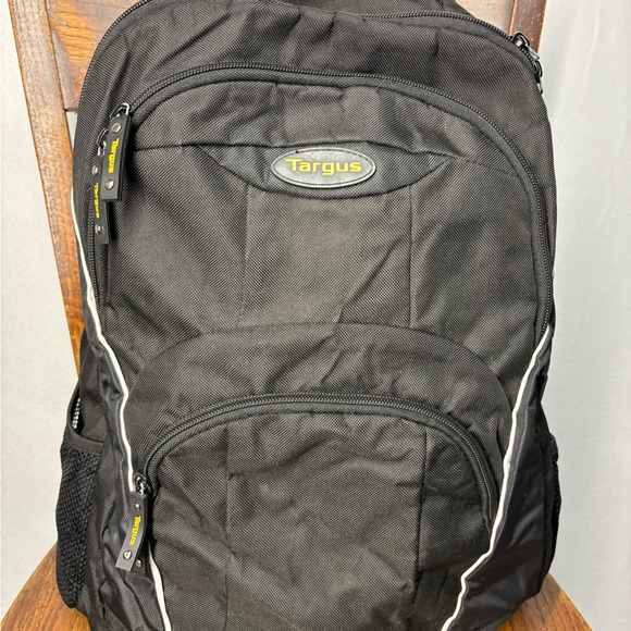 Targus laptop backpack. Black with lots of compartments. Great shape. - Picture 2 of 12